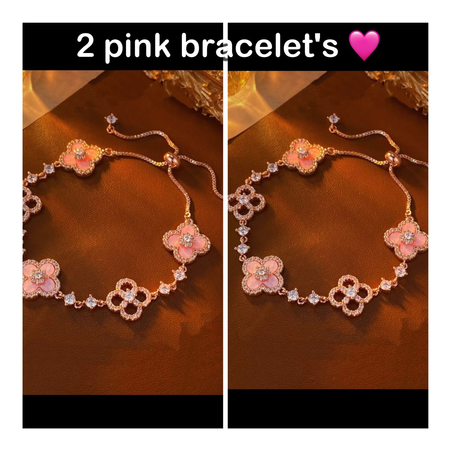 BRACELET'S💕🤍💖 2 for £25!!